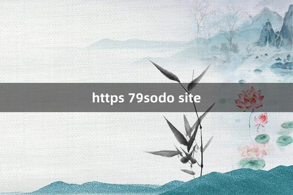 https 79sodo site