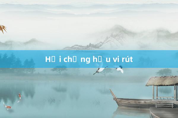 Hội chứng hậu vi rút